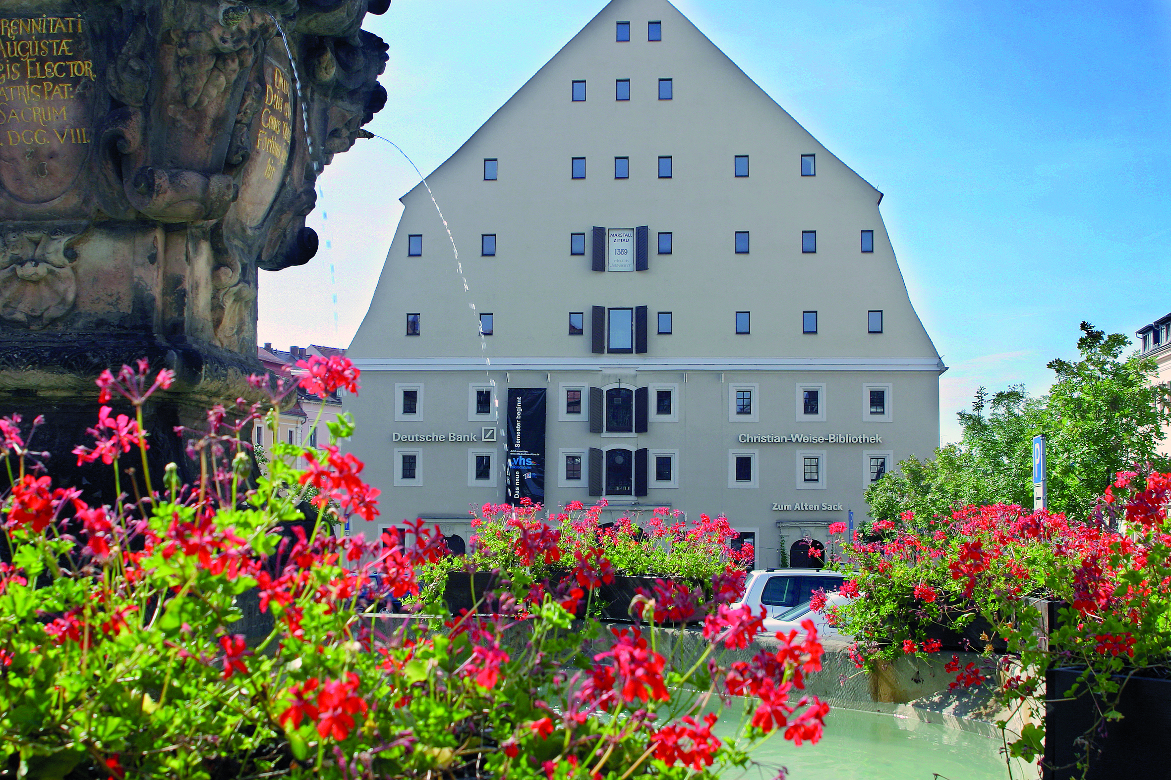Marstall (Salzhaus) mit Alter Stadtschmiede